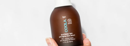 Image for article - Keep That Summer Glow With COOLA's Sunless Tan Anti-Aging Face Serum