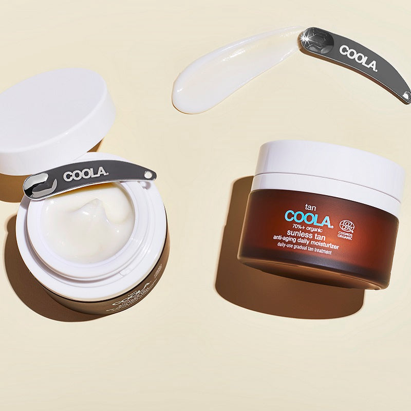 Two COOLA Sunless Tan Anti-Aging Daily Moisturizers