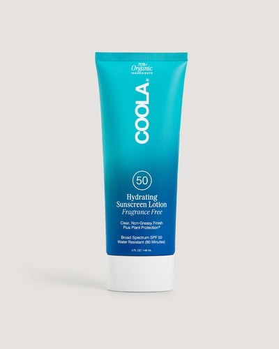COOLA SPF 50 fragrance-free hydrating body sunscreen lotion