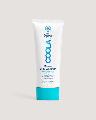 COOLA Fragrance-Free Zinc Oxide Sunscreen Lotion SPF 50