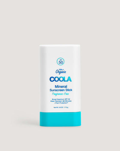 COOLA’s Fragrance-Free Zinc Oxide Sunscreen Stick SPF 50