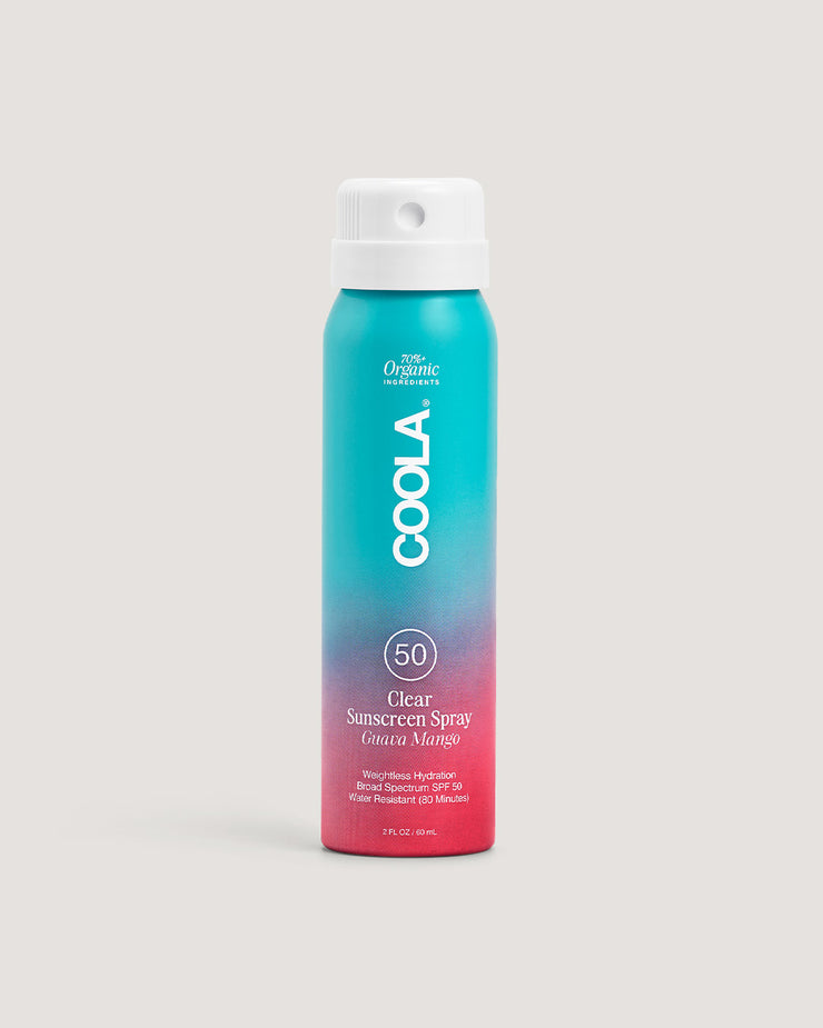 COOLA’s Spray SPF 50 Sunscreen Guava Mango