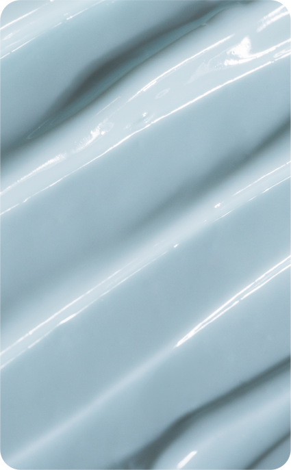 blue tinted sunscreen formula