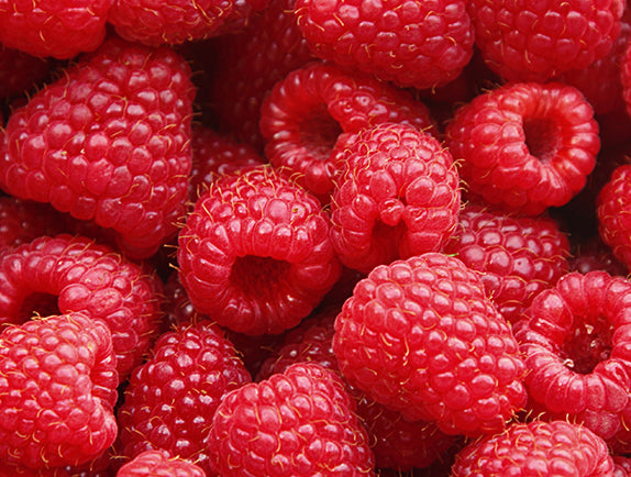 Collection of raspberries