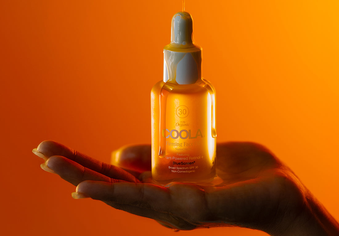 COOLA's Anti-aging sunscreen and skincare