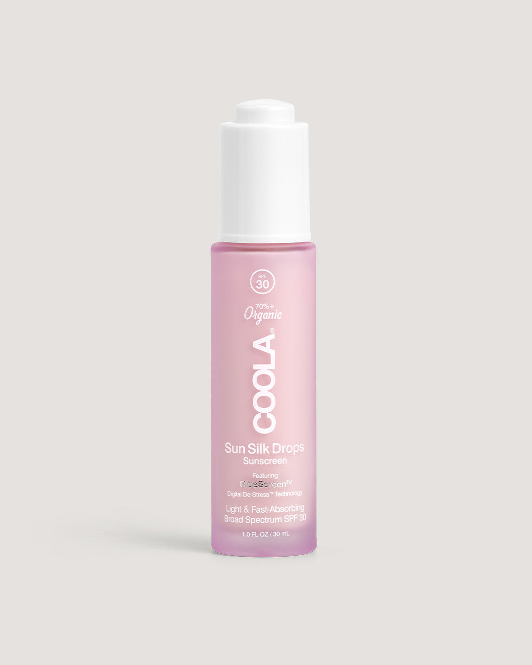 COOLA lightweight, SPF 30 sunscreen drops for the face