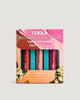 COOLA Mineral Liplux® tinted SPF 30 lip balm trio set in three shades