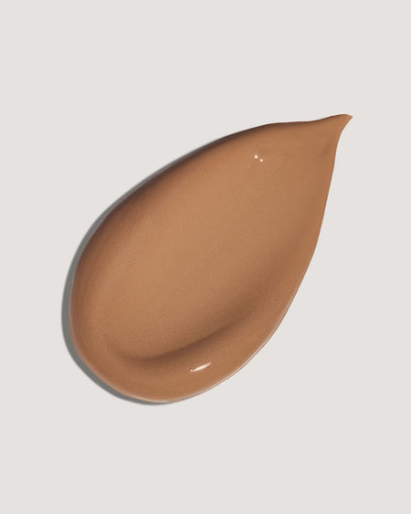 Rosilliance® Tinted Moisturizer - Sun Kissed shown as a smooth warm brown swatch for natural looking SPF Makeup coverage