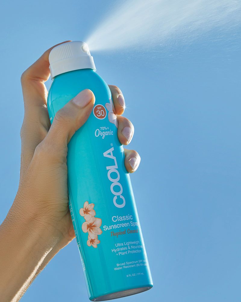 Clear Sunscreen Spray - Tropical Coconut