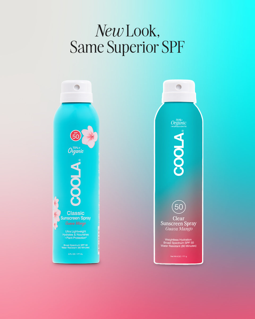 Classic Body Organic Sunscreen Spray SPF 50 - Guava Mango