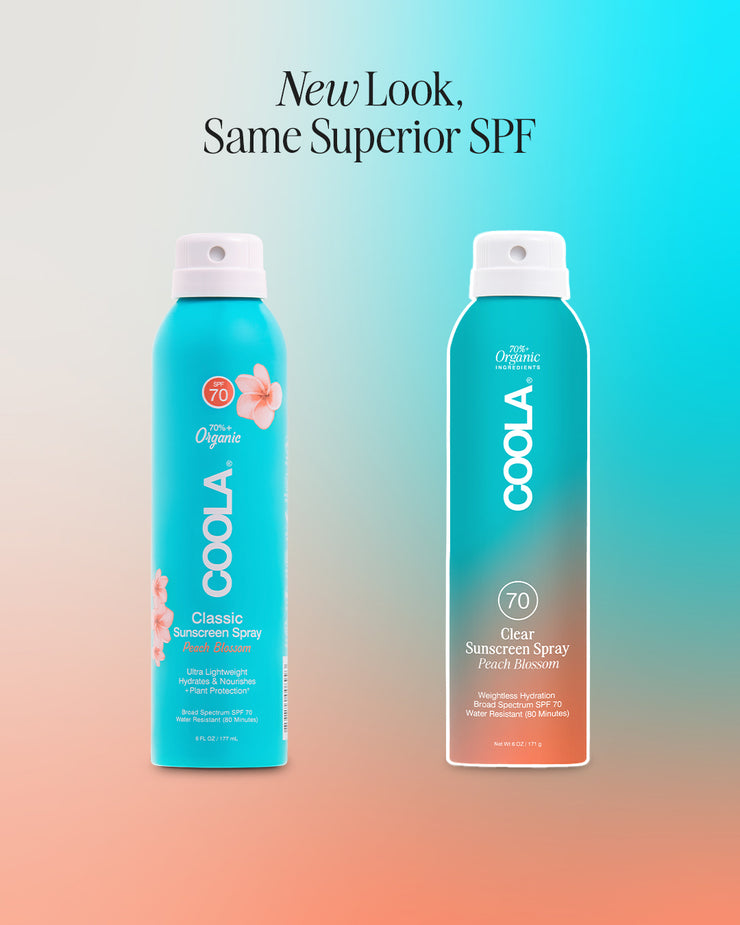 Clear Sunscreen Spray - Peach Blossom